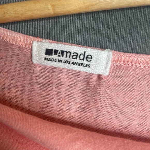 LA Made Sylvie Off the Shoulder Tee Bellini - Picture 7 of 8